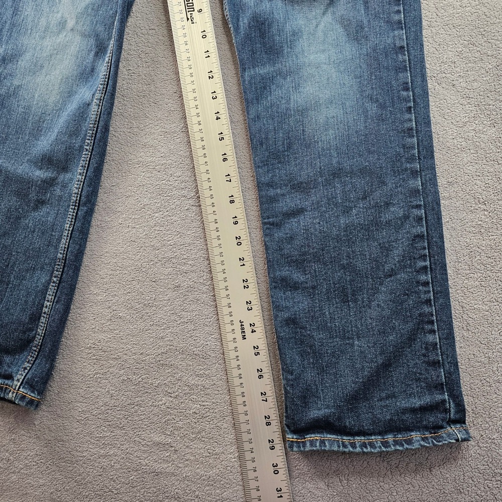 Levi's 511 Jeans Men's 36x30 Blue Denim Red Tab Streetwear Festival Straight Leg - Picture 4 of 15